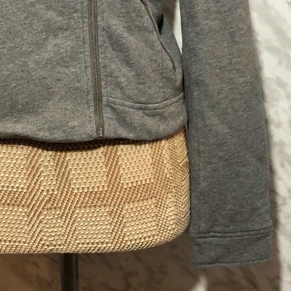 Aritzia Sunday Best Kerouac Moto Jacket Grey Size 4 - Picture 3 of 7